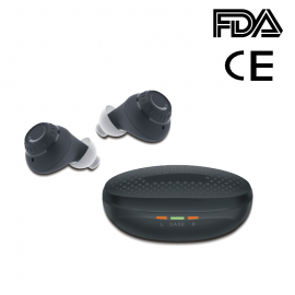 hopewell +120dB 自動開關耳機型充電式助聽器