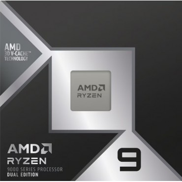 AMD RYZEN 9 9950X3D2 16C/32T 208MB CACHE DUAL EDITION W/ RADEON GRAPHICS SOCKET AM5 BOX CPU